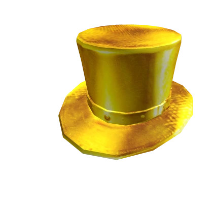 [👑KING👑] GOLD TOP HAT