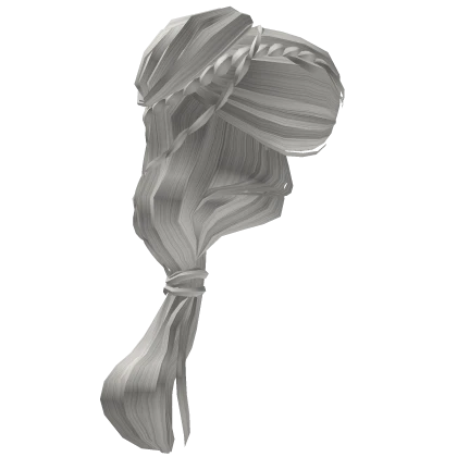 White Twist Braided Hair of the Dragonrider