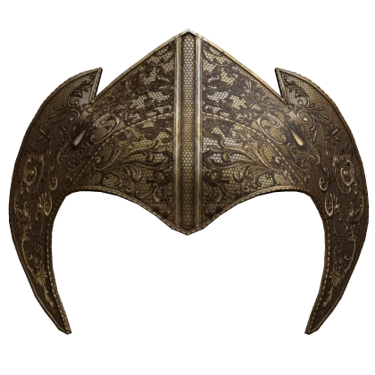 Gold Metallic Headpiece of the Dragonrider