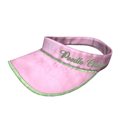 Paradise Sun Visor | Cotton candy Pink