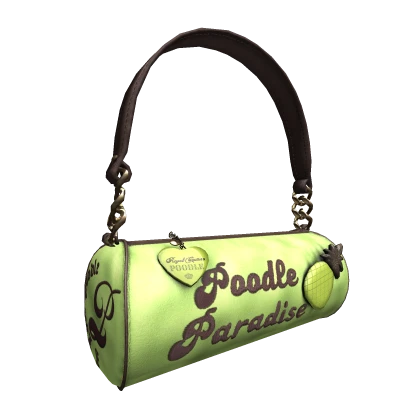 Paradise Barrel Bag | Smoothie Green