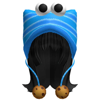 Cute Blue Alien Monster