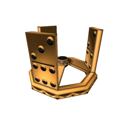 Bronze Domino Crown of the Illuminati