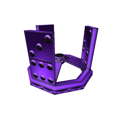 Amethyst Domino Crown of the Illuminati