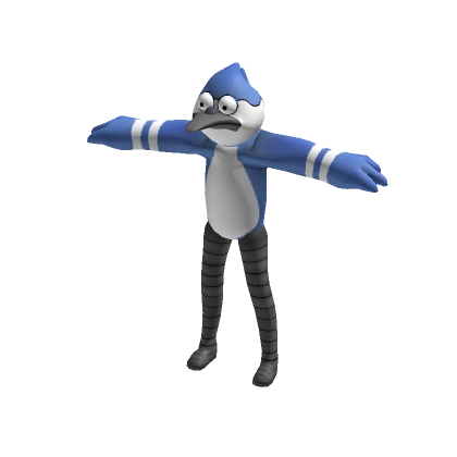 Mordecai Regular Show Suit