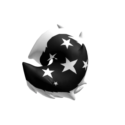 Fluffy Dark Starry Kemono Dog Tail