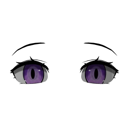 Divive Sky Eyes Purple (3D Face Accessory)
