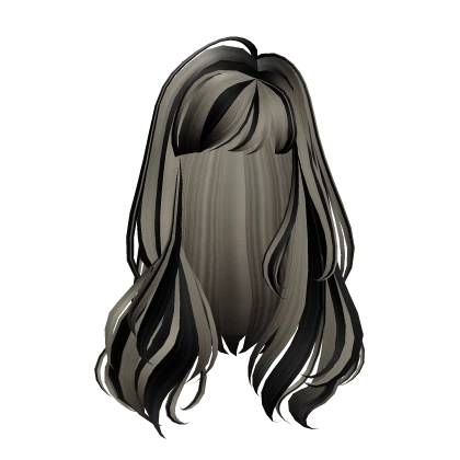 Black Blonde Emo Wavy Fashionist Model Hair