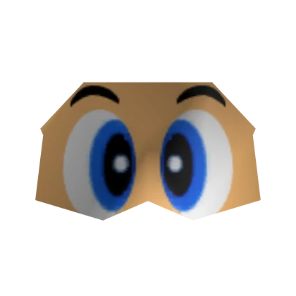 Cartoon Eyes Mask (Happy)