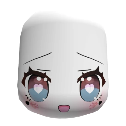 Kawaii Lovely Rin Chibi Blue Eyes