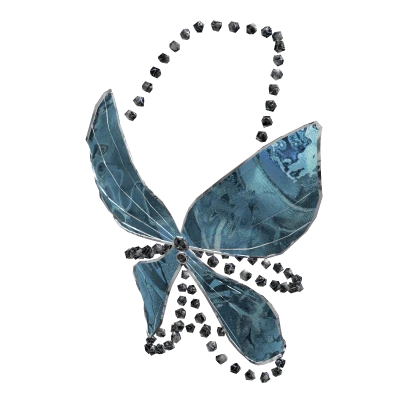 Fairy Set - Reflective Butterfly Corset | Blue