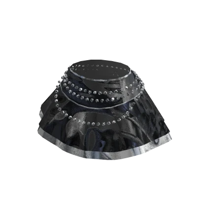 Fairy Set - Reflective Pearl Skirt | Black