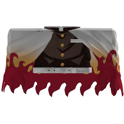 Rengoku Red Flame Anime Cape & Uniform
