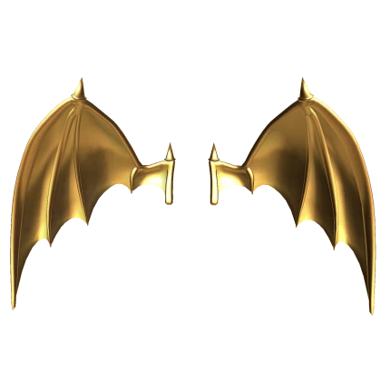 Bat Wings Gold