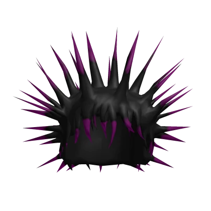 Pink Tipped Black Messy Liberty Spikes