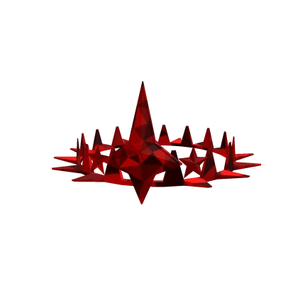 Red Sparkle Time Crown