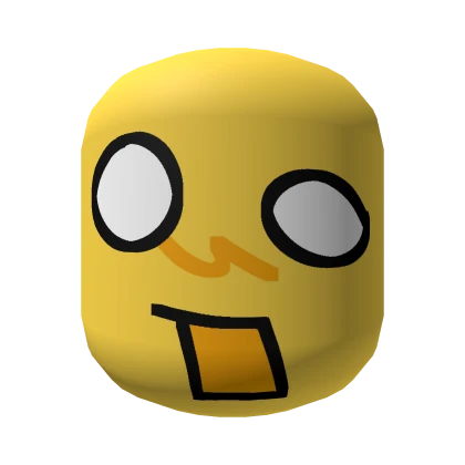 Shocked Scared Silly Noob Face [Yellow]