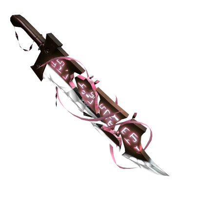 Pink Unbreakable Riven Sword