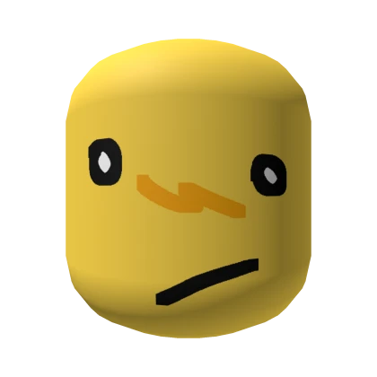 Sad Upset Noob Silly Scared Face [Yellow]