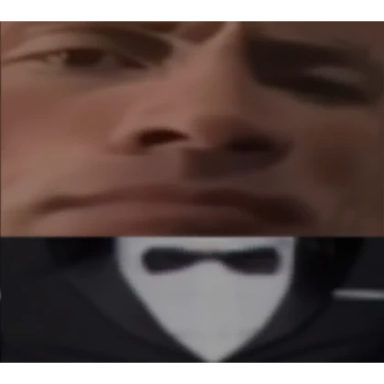 The rock Suit Eyebrow