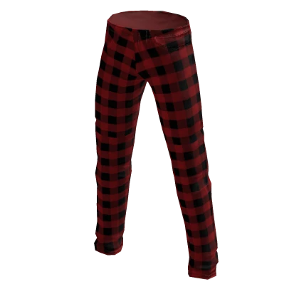 ⭐ Red Flannel Plaid Pants Pajamas pj Christmas