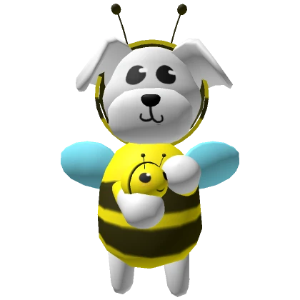 Puppy And Bee Lost Flying (dog)