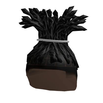 Florida Style Tied Up Black Dreads