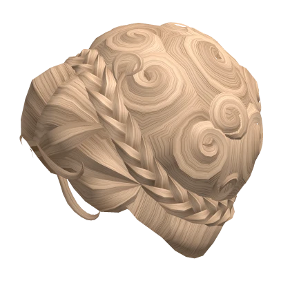 Blonde Royal Goddess of Love Up Do Hair