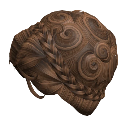 Brown Royal Goddess of Love Up Do Hair