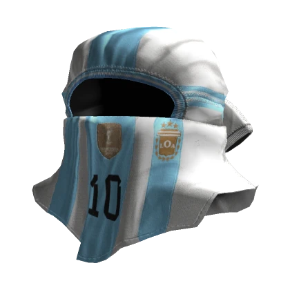 Head Wrapped Argentina Soccer Jersey