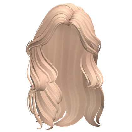 Fashion Model Blowout Wavy Hair (Blonde)