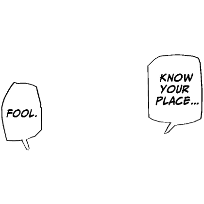 Sukuna Know Your Place Manga Text