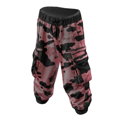 Baggy Pink Cargo Pants