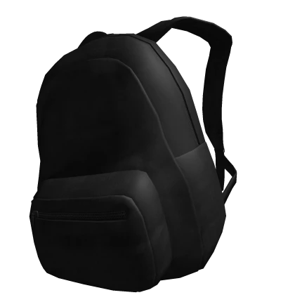 Off Shoulder Black Backpack