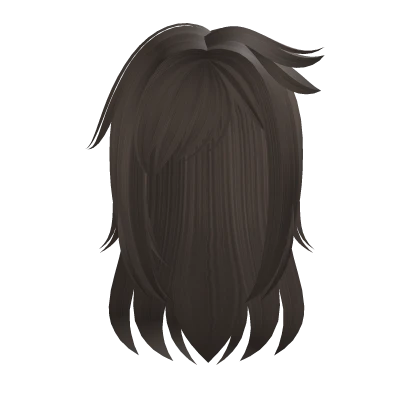 Tomoko Scene Girl Anime Messy Bed Hair Brown
