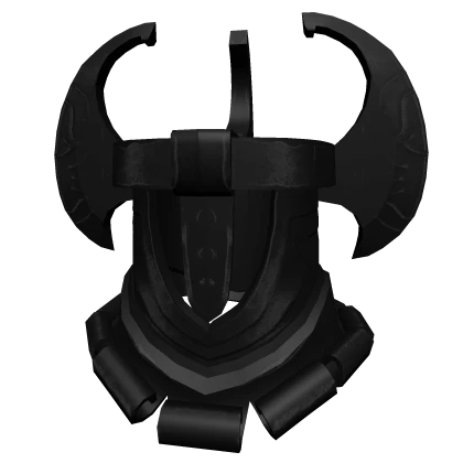 Black Crucible Knight Helmet