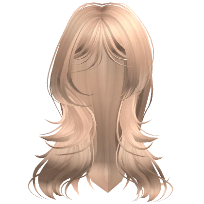 ♡ layered jellyfish hairstyle in blonde