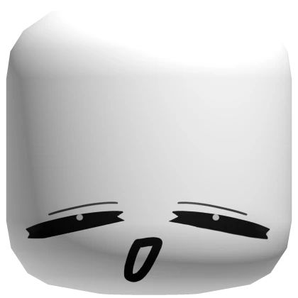 Yawning Tired Cute Chibi Face