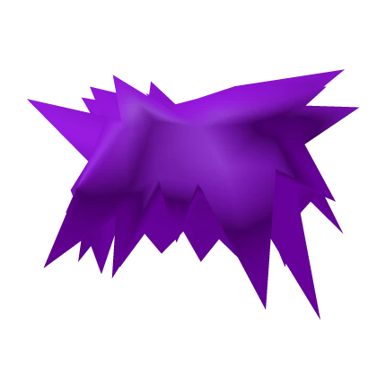 purple epic messy spiky swag hair