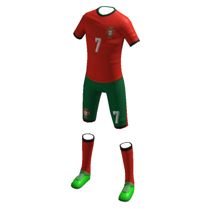 ⚽ Cristiano Ronaldo - Portugal Football kit