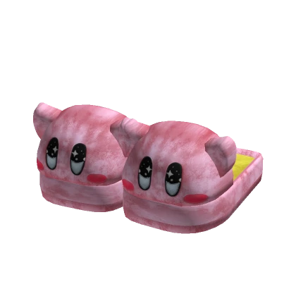 Cosmic Eyed Cat Slippers (Pink)