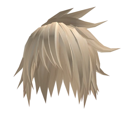 Blonde Soul Eater Spiky Scene Visual Kei Emo Hair