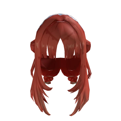 red anime hair nilou