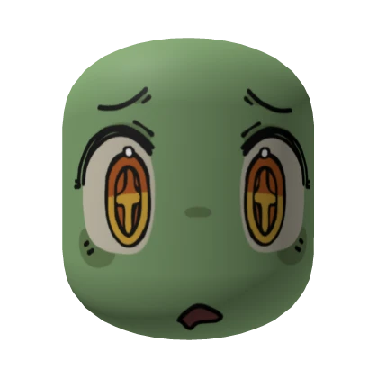 Silly Zombie Girl Face