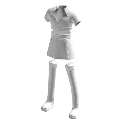 Sci-Fi skirt - White