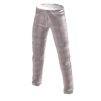 ⭐ Cute Pink Flannel Plaid Sleep Pants Pajamas pj