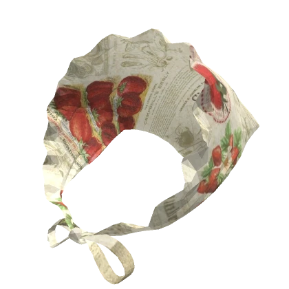 Strawberry Floral Headscarf