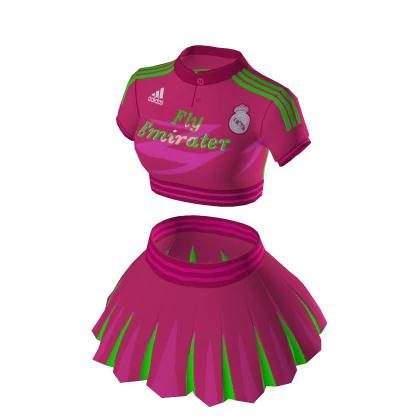 CR7 Barbie Pink Cheerleader Skirt