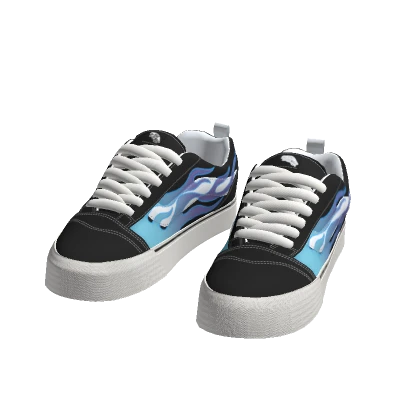 Designer Skool Black Blue