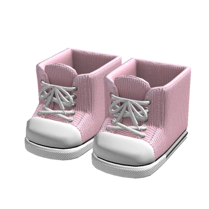 Pink Canvas Shoes